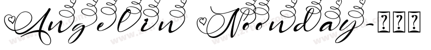 Angelin Noonday字体转换